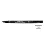 Marcador Fino Uniball Calibrado PIN 0,05mm Preto 1un