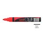 Marcador Giz UNI PWE-5M 1,8-2,5mm Vermelho 1un