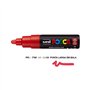 Marcador Uniball Posca PC-7M 4,5mm Vermelho (15) 1un