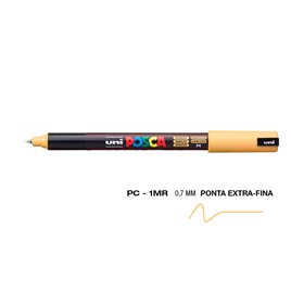 Marcador Uniball Posca PC-1MR 0,7mm Apricot (P4) 1un