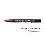 Marcador Uniball Posca PC-3M 0,9mm Castanho Escuro (22) 1un