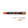 Marcador Uniball Posca PC-5M 1,8mm Laranja Fluor (F4) 1un