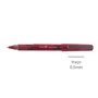 Marcador Roller AC1089 Needle Point 0,5mm Vermelho 1un