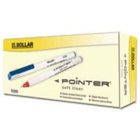 Marcador Fino Pointer FLPT 0,3mm Verde 10un