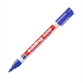 Marcador Permanente Médio Edding 400 1mm Azul 1un