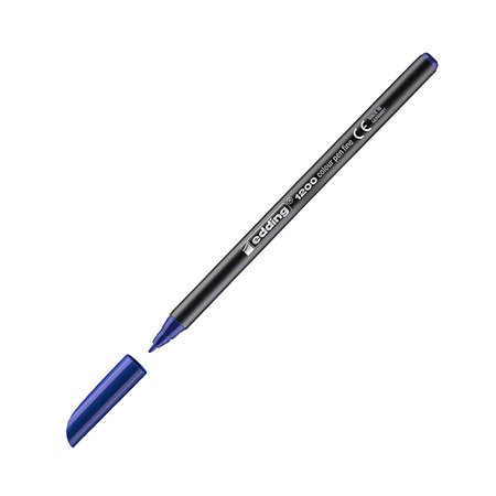 Marcador Médio Edding 1200 1mm Azul 1un