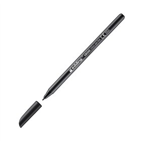 Marcador Médio Edding 1200 1mm Preto 1un
