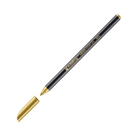 Marcador Médio Edding 1200 1mm Ouro 1un