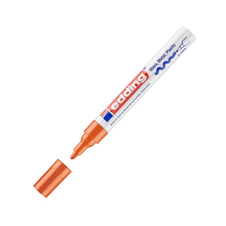 Marcador Grosso Edding 750 2-4mm Laranja 1un