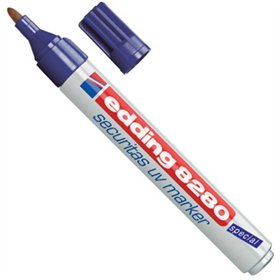 Marcador Ultra Violeta Securitas UV Edding 8280 1un