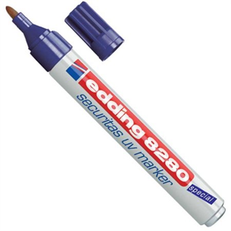 Marcador Ultra Violeta Securitas UV Edding 8280 1un
