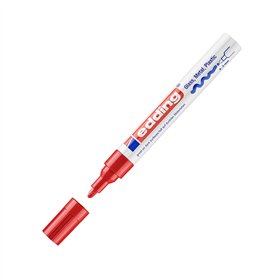 Marcador Grosso Edding 750 2-4mm Vermelho 1un