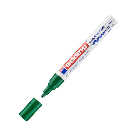 Marcador Grosso Edding 750 2-4mm Verde 1un