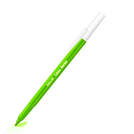 Marcador Feltro  01un Sketch Line Médio 0,5mm Verde Claro