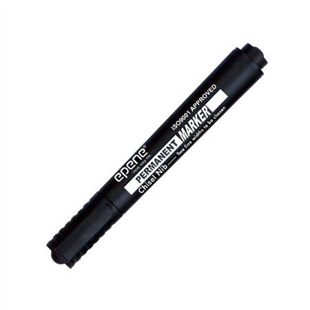 Marcador Permanente Grosso Epene EP11-2002 2mm Preto 1un