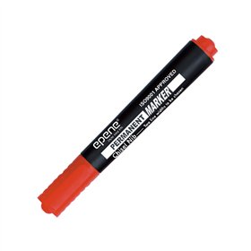 Marcador Permanente Grosso Epene EP11-2002 2mm Vermelho 1un