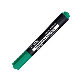 Marcador Permanente Grosso Epene EP11-2002 2mm Verde 1un
