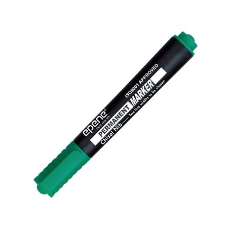 Marcador Permanente Grosso Epene EP11-2002 2mm Verde 1un