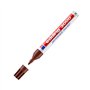 Marcador Permanente Grosso Edding 3000 1,5-3mm Castanho 1un