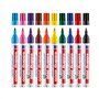 Marcador Permanente Grosso Edding 3000 10 Cores 1,5-3mm 10un