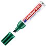 Marcador Permanente Grosso Edding 500 2-7mm Verde 1un