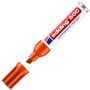 Marcador Permanente Grosso Edding 500 2-7mm Laranja 1un