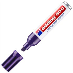 Marcador Permanente Grosso Edding 500 2-7mm Violeta 1un