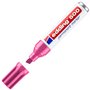Marcador Permanente Grosso Edding 500 2-7mm Rosa 1un