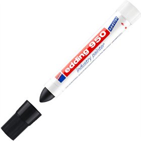 Marcador Permanente Grosso Edding 950 10mm Preto 1un