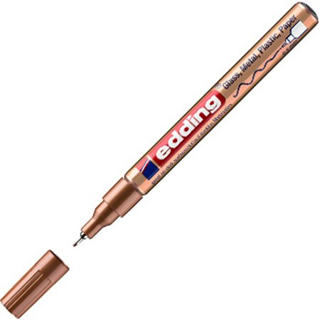 Marcador Permanente Fino Edding 780 0,8mm Cobre 1un