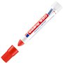 Marcador Permanente Grosso Edding 950 10mm Vermelho 1un