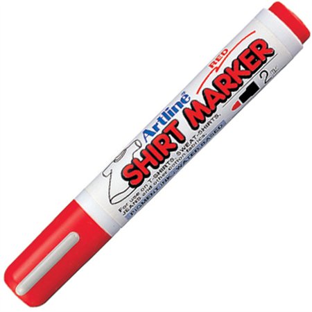 Marcador Tecidos Artline EKT Shirt Marker 2mm Vermelho 1un