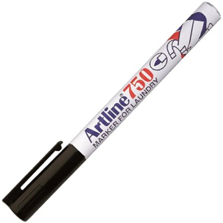 Marcador Tecidos Artline 750 0,7mm Preto 1un