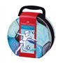 Marcador Feltro Faber Castell Connector Mala Futebol 33un