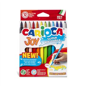 Marcador Feltro 012un Lavável Carioca Joy