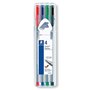 Marcador Fino Staedtler Triplus 334 0,3mm 4 Cores 4un