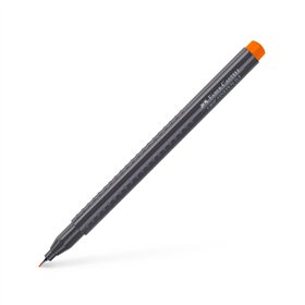 Marcador Fino Faber-Castell 0,4mm Laranja 1un