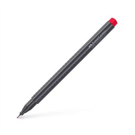 Marcador Fino Faber-Castell 0,4mm Carmim 1un