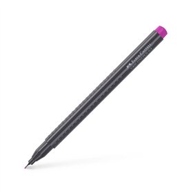 Marcador Fino Faber-Castell 0,4mm Carmesim 1un