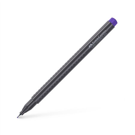 Marcador Fino Faber-Castell 0,4mm Azul Violeta 1un
