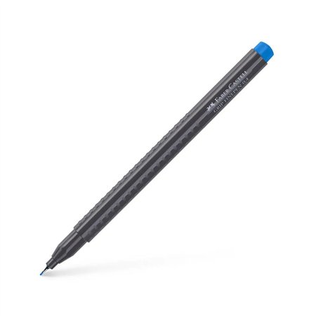 Marcador Fino Faber-Castell 0,4mm Azul Helio Avermelhado 1un
