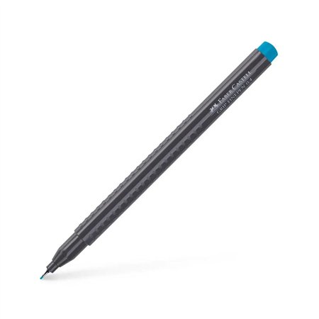 Marcador Fino Faber-Castell 0,4mm Turquesa Cobalto 1un