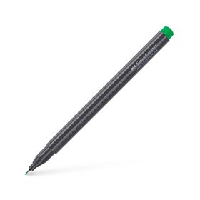 Marcador Fino Faber-Castell 0,4mm Verde Esmeralda 1un