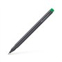 Marcador Fino Faber-Castell 0,4mm Verde Esmeralda 1un
