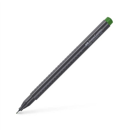 Marcador Fino Faber-Castell 0,4mm Verde Oliveira 1un