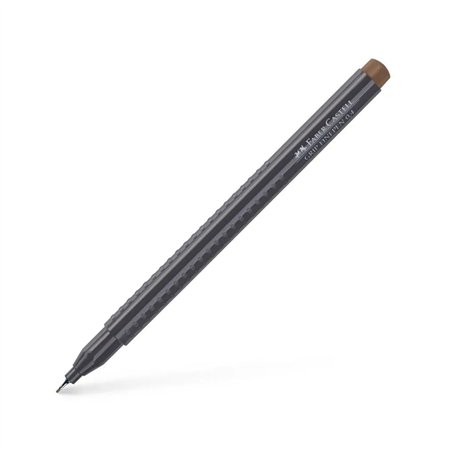 Marcador Fino Faber-Castell 0,4mm Umbra Queimada 1un