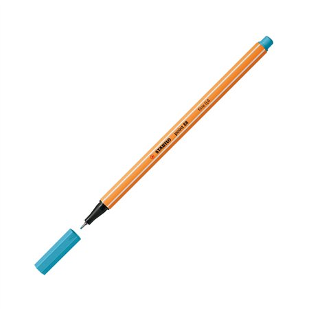 Marcador Fino Fineliner Point 88/57 0,4mm Turquesa 1un