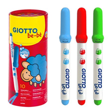 Marcador Feltro 010un Giotto Be-Be Copo