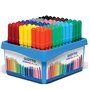 Marcador Feltro 108un Giotto Turbo Maxi Cx Schoolpack