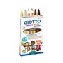Marcador Feltro Giotto Turbo Maxi Skin Tones 6 cores